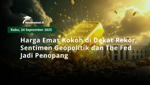 Stabilitas Harga Emas Menandai Sentimen Global di April 2026 di Tengah Tekanan Geopolitik