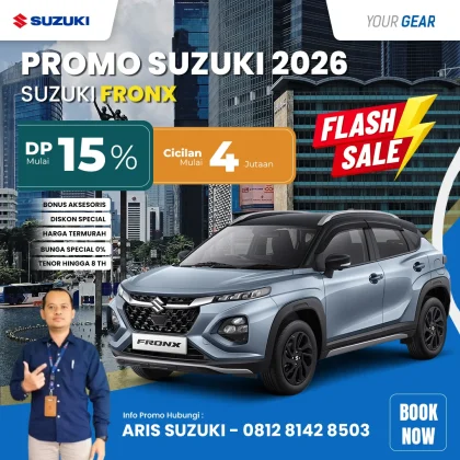 Suzuki Fronx Diguyur Promo Besar: Gratis Servis dan Diskon Puluhan Juta