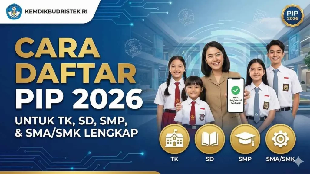 Syarat, Cara Daftar, dan Besaran Bantuan PIP TK‑SD‑SMP‑SMA 2026: Panduan Lengkap