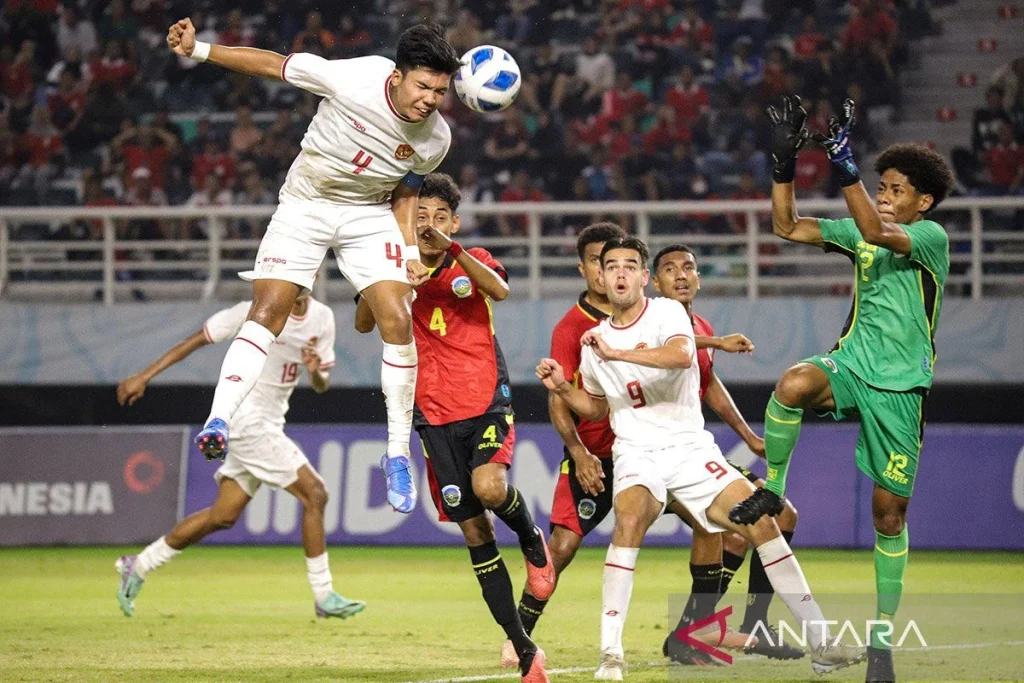 Timnas U-17 Indonesia Hajar Timor Leste 4-0, Candaan Sebelum Gol Salto Dava Yunna Bikin Suasana Makin Ceria