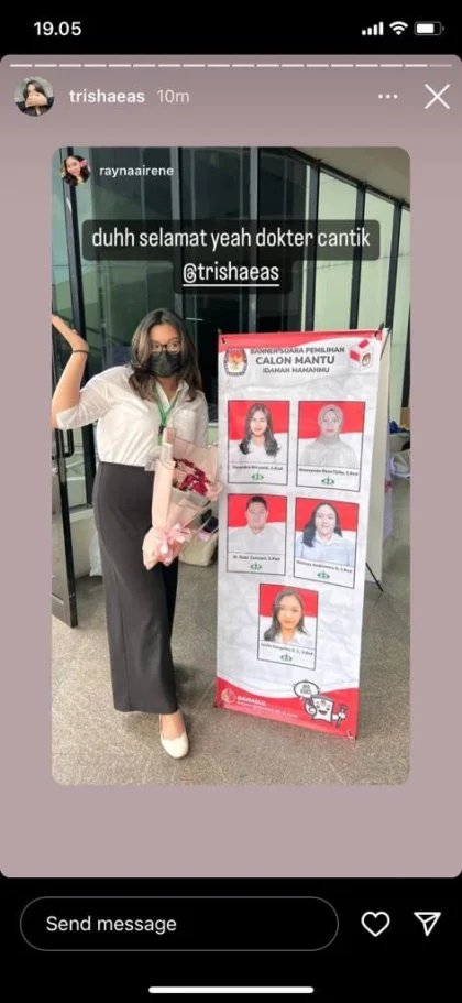 Trisha Eungelica Resmi Jadi Dokter, Netizen Puji Ketangguhan di Tengah Badai Keluarga