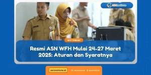 WFH ASN Resmi Digelar Jumat Ini, Kantor Kemensetneg Sunyi Sepanjang Hari