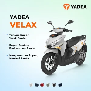 Yadea Osta P dan Velax U Bukti Motor Listrik Dapat Jelajah Bandung‑Bogor Sekali Pengecasan