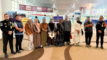 13 WNI Calon Haji Ilegal Diamankan di Kualanamu
