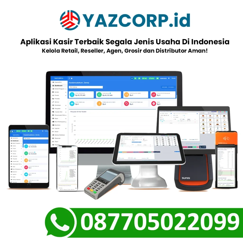 15 Aplikasi Kasir Android Terbaik di Indonesia untuk Bisnis Anda