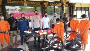 2 Pencuri Kabel Tower Telkomsel di OKU Selatan Diciduk Polisi