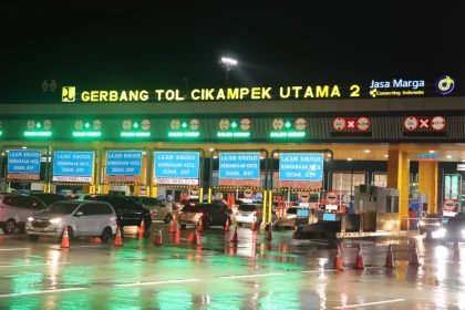 38.676 Kendaraan Tinggalkan Jakarta via GT Cikampek Utama