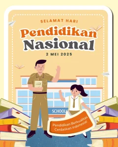50 Link Poster Hari Pendidikan Nasional 2026 Beserta Logonya, Bisa Diedit Sendiri