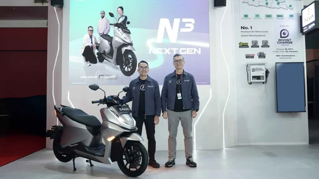 ALVA Bawa Motor Listrik N3 Next Gen ke IIMS Surabaya 2026, Ini Keunggulannya