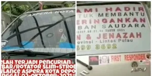 Ambulans di Depok Diduga Diadang-Dirusak saat Jemput Pasien