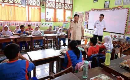 Anak Kelas 5 SD Minta Prabowo Kembangkan Program MBG