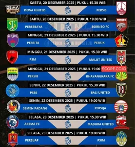 Arema FC Serius di Pekan Terakhir Super League, Lihat Jadwal dan Klasemen