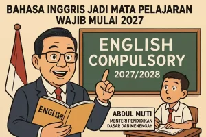 Bahasa Inggris Bakal Jadi Mata Pelajaran Wajib Murid SD Mulai 2027