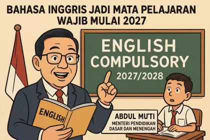 Bahasa Inggris Bakal Jadi Mata Pelajaran Wajib Murid SD Mulai 2027
