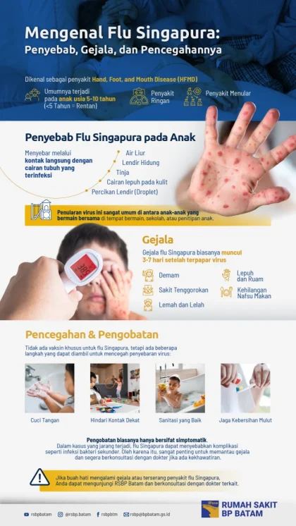 Bahaya Flu Singapura pada Anak: Radang Otak dan Kelumpuhan