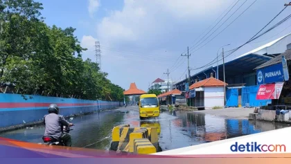 Banjir Rob Pesisir Surabaya, BMKG Minta Waspada Hingga 21 Mei