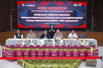 Bareskrim Bongkar Jaringan LPG Subsidi Ilegal di Klaten, Dua Tersangka Diamankan