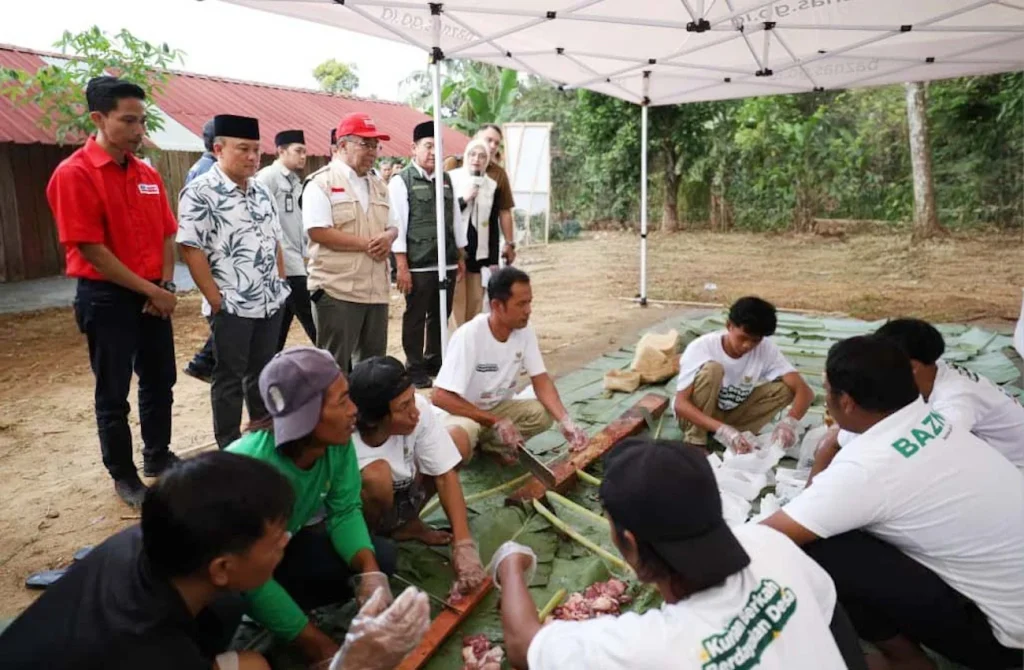 Baznas Gelar Program Kurban Berkah Berdayakan Desa di 103 Titik