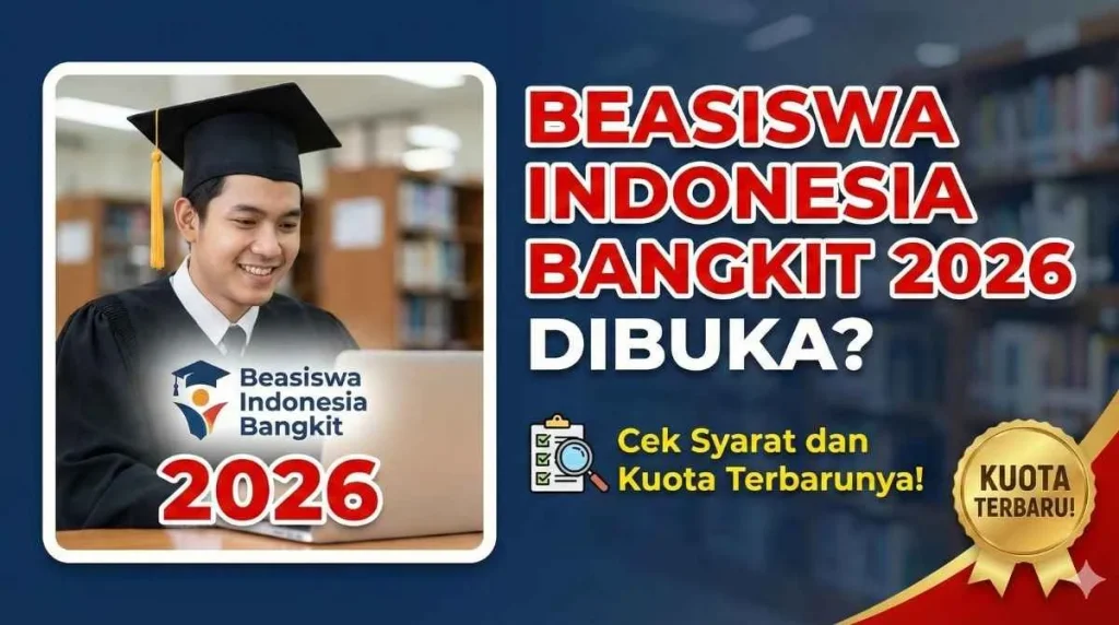 Beasiswa Indonesia Bangkit 2026 Kementerian Agama Buka Pendaftaran Gratis Kuliah S1‑S3