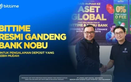Bittime-Nobu Bank Kolaborasi, Jembatani Keuangan Tradisional Menuju Tokenisasi Aset Global