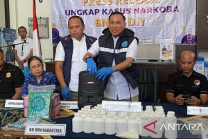 BNNP DIY Bongkar Laboratorium Rumahan Peracik Tembakau Sintetis di Bantul