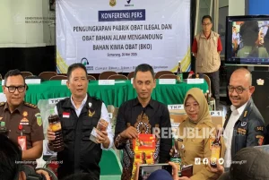 BPOM Tindak Pabrik Ilegal di Jawa Barat dan Jawa Tengah