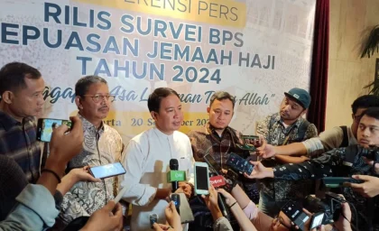 BPS dan Kemenhaj Meluncurkan Survei Kepuasan Haji 2026