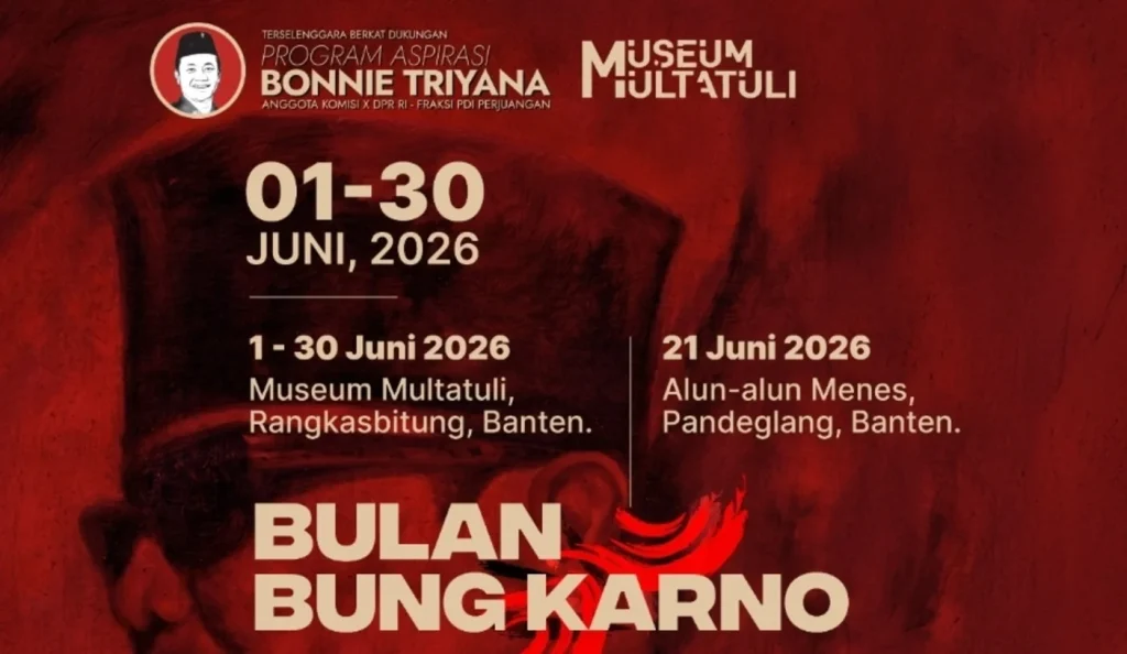 Bulan Bung Karno 2026 di Banten: Bonnie Triyana Libatkan UMKM hingga Budayawan