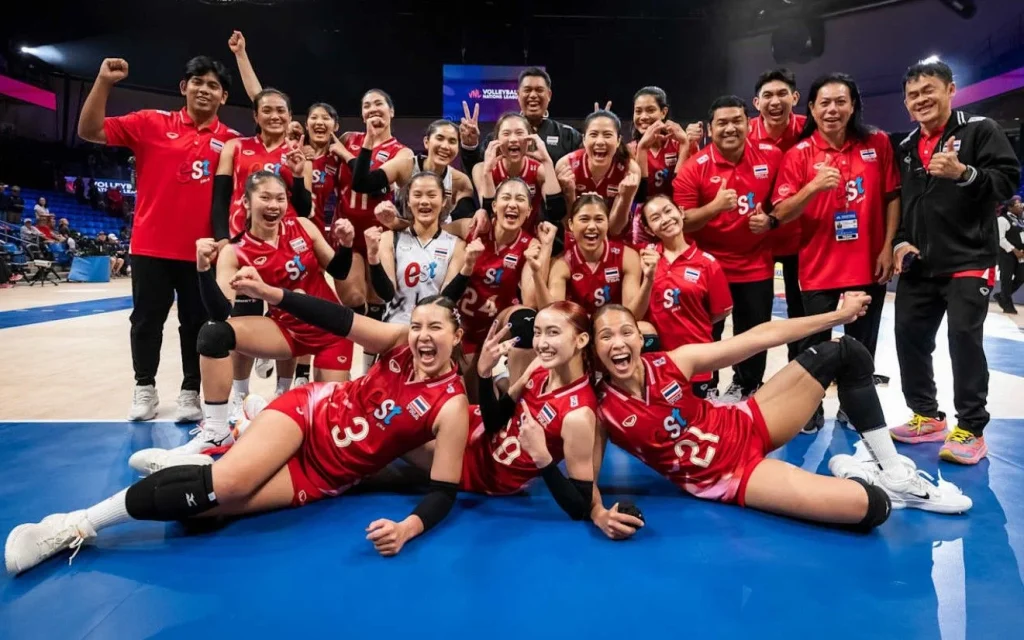 Daftar Pemain Voli Thailand di VNL Putri 2026 Tanpa Thanacha
