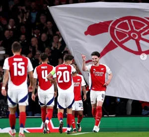 Declan Rice Puji Fans Arsenal sebagai Sumber Kekuatan Tim di Semifinal Liga Champions