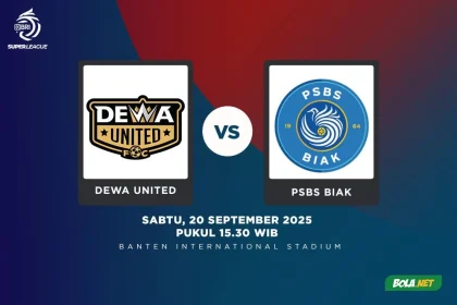 Dewa United Siap Mengalahkan PSBS Biak di Super League