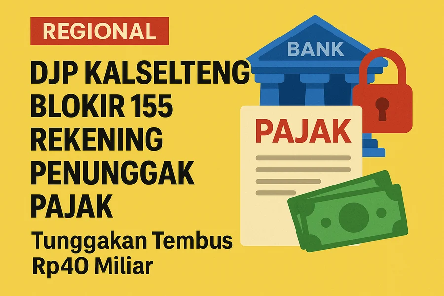 Ditjen Pajak Blokir 84 Rekening dengan Nilai Rp330 Miliar