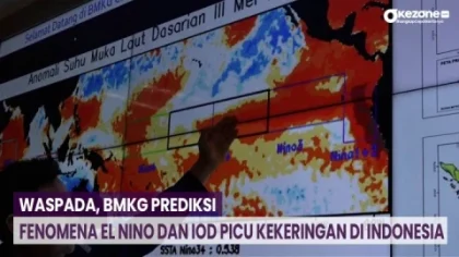 El Nino Diprediksi Menerjang Pertengahan 2026, BMKG Waspada Potensi Karhutla
