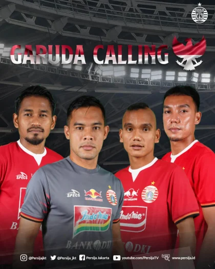 Empat Bintang Persija Dapat Panggilan ke Timnas Indonesia untuk ASEAN Hyundai Cup 2026