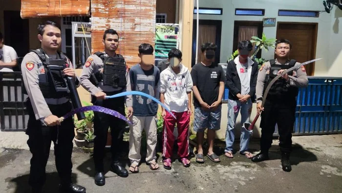 Empat Orang Ditangkap dalam Patroli Gabungan di Jaksel