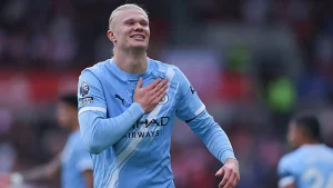 Erling Haaland Sabet Sepatu Emas Premier League 2025-2026