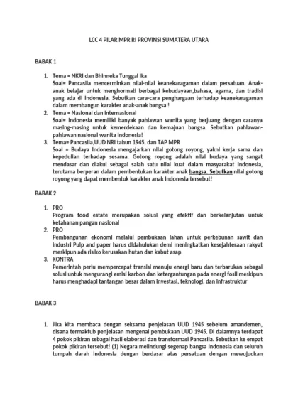 FSGI Soroti Sistem Penjurian LCC 4 Pilar MPR RI