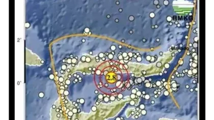Gempa Guncang Barat Daya Pohuwato, Gorontalo Minggu Dini Hari