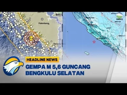 Gempa M5,3 Guncang Bengkulu Selatan, Tak Berpotensi Tsunami