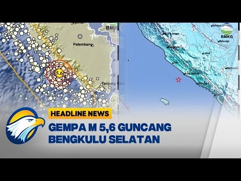 Gempa M5,3 Guncang Bengkulu Selatan, Tak Berpotensi Tsunami