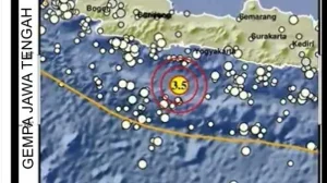 Gempa Magnitudo 2,1 Guncang Purworejo Jawa Tengah