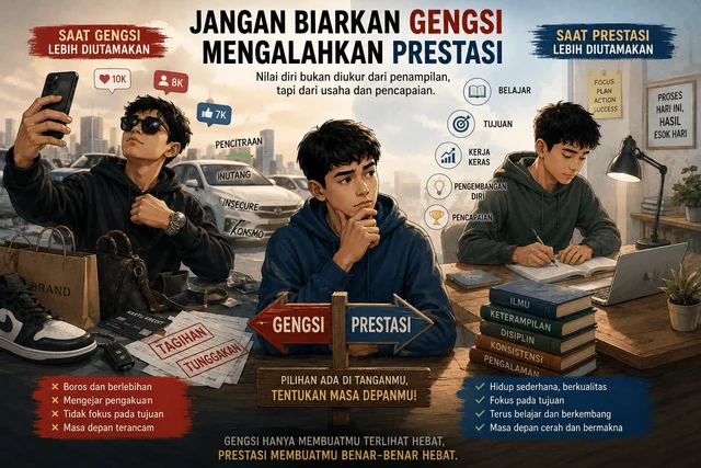 Gengsi Lebih Diprioritaskan daripada Prestasi dalam Era Modern