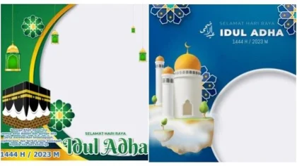 Gratis, 25 Link Download Bingkai Foto Bertemakan Iduladha 1447 Hijriah