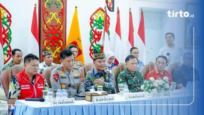 Gubernur Kalteng Bahas Antrean di SPBU dengan Forkopimda dan Pertamina