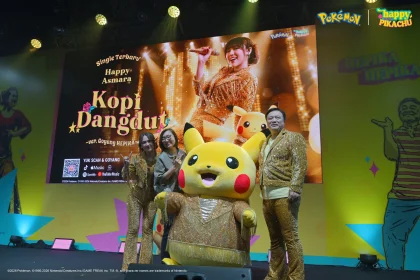 Happy Asmara dan Pokemon Kolaborasi, Rilis Musik Video dan Debut sebagai Pengisi Suara