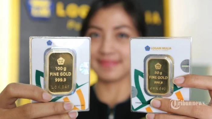 Harga Emas Antam Tak Bergerak di Akhir Pekan
