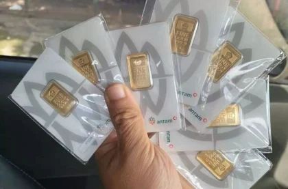 Harga Emas Antam, UBS & Gali24 Menunjukkan Pergerakan Bervariasi