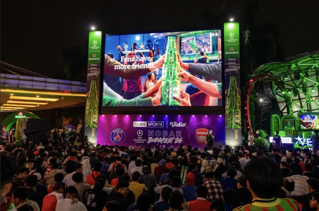 Heineken Rayakan Semangat Fans Have More Friends Melalui Nonton Bareng Final UEFA Champions League