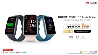 Huawei Watch Fit 5 Series Hadir di Indonesia dengan Fitur Lengkap