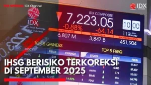 IHSG Berisiko Terkoreksi Lagi Meski Sentimen Pasar Positif, Prediksi BNI Sekuritas